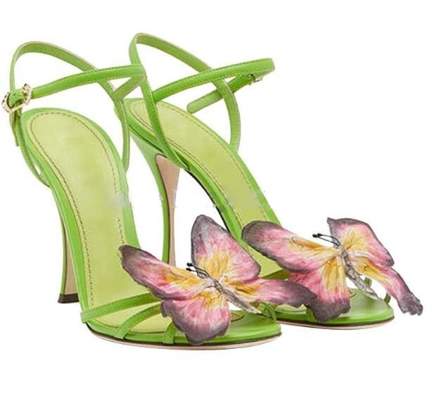  Butterfly-knot High Heel Sandals - Sansa Costa