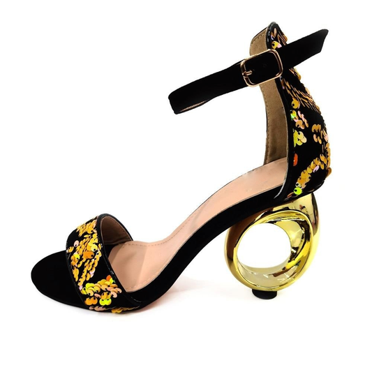 Rare Metal Wheel Sandals- Sansa Costa